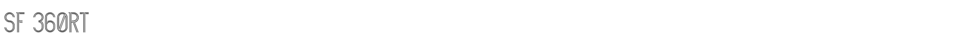 SF 360RT SF 360RT.ttf font preview